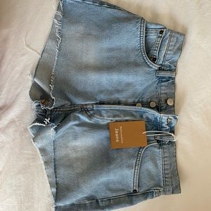 Reformation Denim Tahoe Shorts